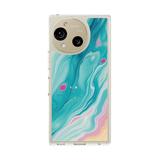 Slim Protection Case［ Color Rain - Original - Serene Wave ］