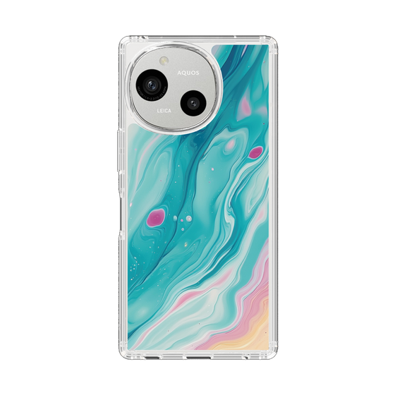Slim Protection Case［ Color Rain - Original - Serene Wave ］