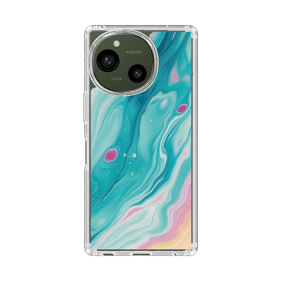 Slim Protection Case［ Color Rain - Original - Serene Wave ］
