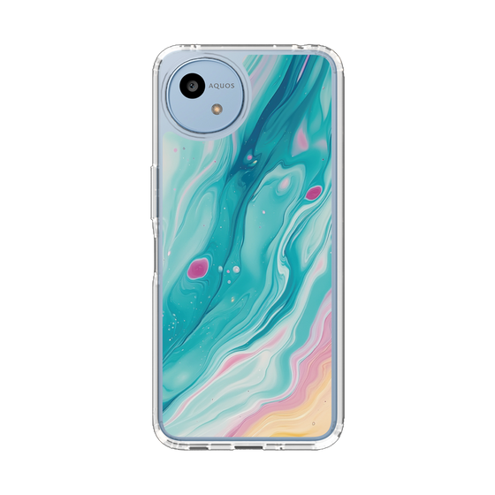 Slim Protection Case［ Color Rain - Original - Serene Wave ］