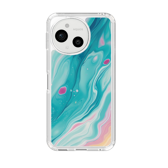 Slim Protection Case［ Color Rain - Original - Serene Wave ］