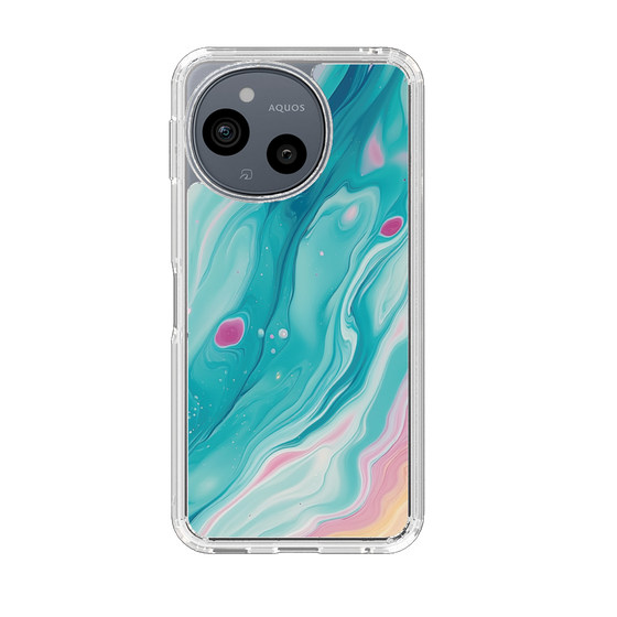 Slim Protection Case［ Color Rain - Original - Serene Wave ］