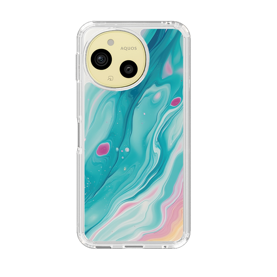 Slim Protection Case［ Color Rain - Original - Serene Wave ］