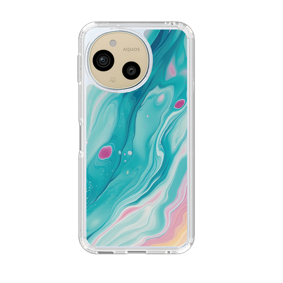 Slim Protection Case［ Color Rain - Original - Serene Wave ］