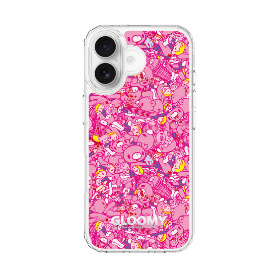 Slim Protection Case［ Gloomy - Pattern - Pink ］