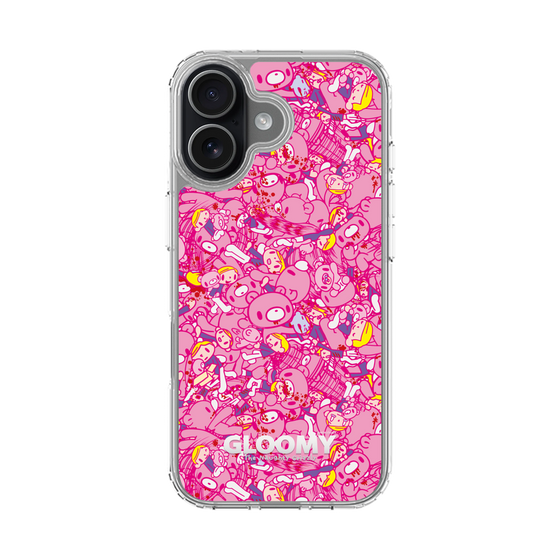 Slim Protection Case［ Gloomy - Pattern - Pink ］
