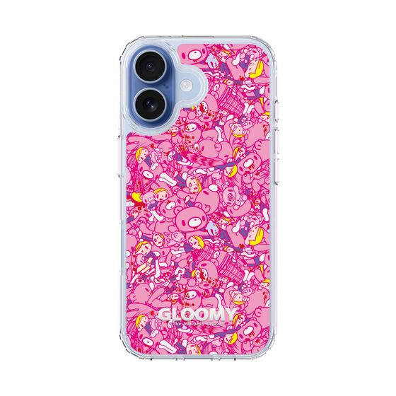 Slim Protection Case［ Gloomy - Pattern - Pink ］