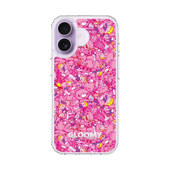 Slim Protection Case［ Gloomy - Pattern - Pink ］