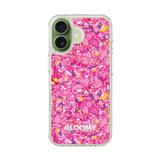 Slim Protection Case［ Gloomy - Pattern - Pink ］