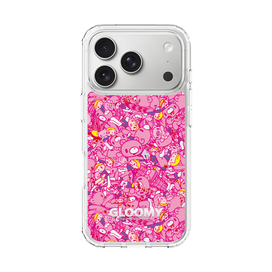 Slim Protection Case［ Gloomy - Pattern - Pink ］