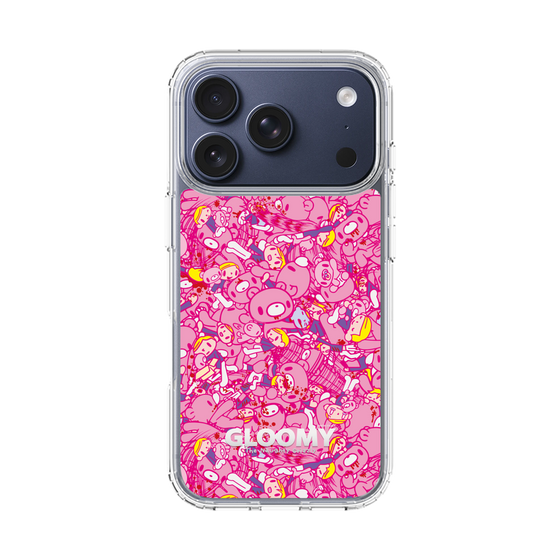 Slim Protection Case［ Gloomy - Pattern - Pink ］