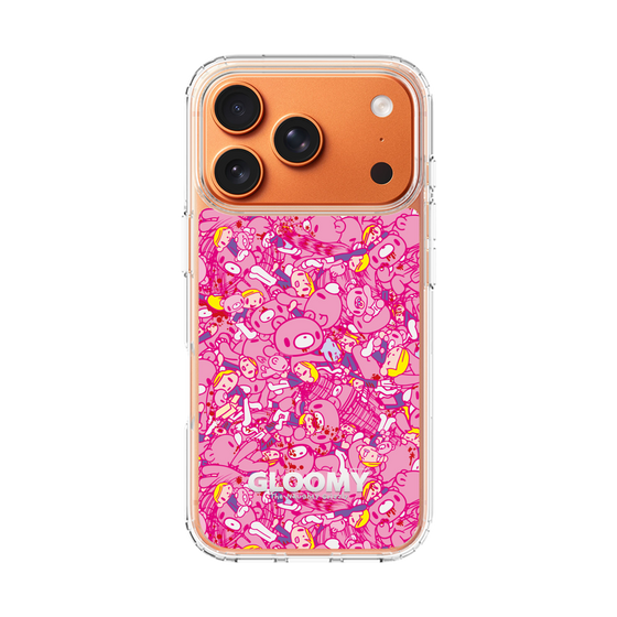 Slim Protection Case［ Gloomy - Pattern - Pink ］