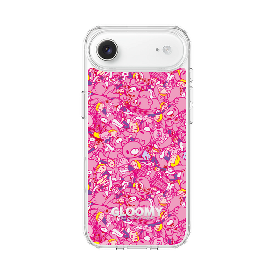 Slim Protection Case［ Gloomy - Pattern - Pink ］