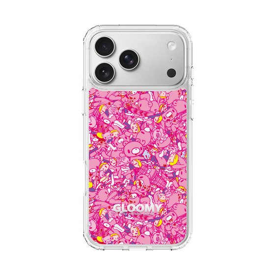Slim Protection Case［ Gloomy - Pattern - Pink ］