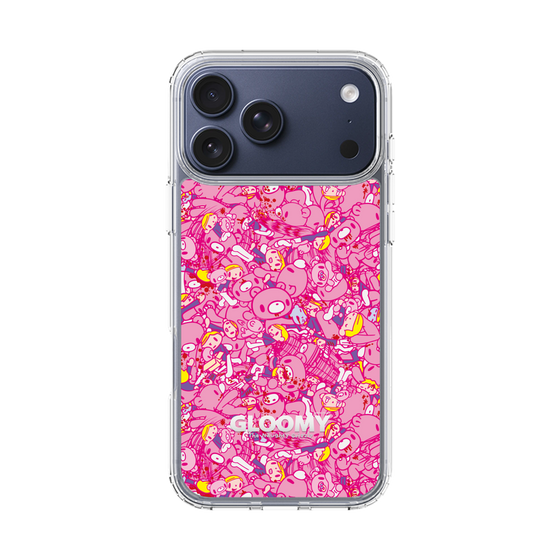 Slim Protection Case［ Gloomy - Pattern - Pink ］