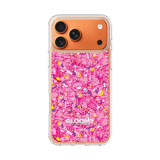 Slim Protection Case［ Gloomy - Pattern - Pink ］