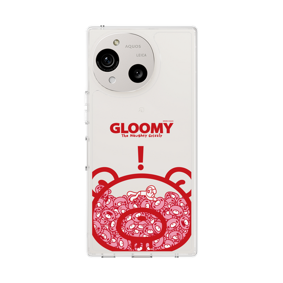 Slim Protection Case［ Gloomy - Clear Face ］