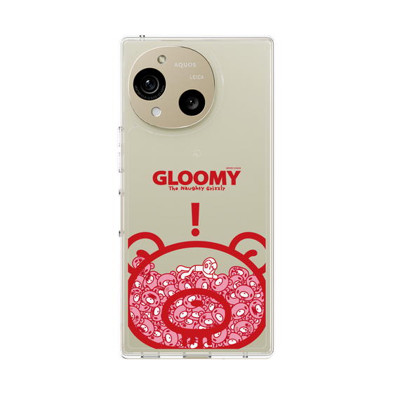 Slim Protection Case［ Gloomy - Clear Face ］