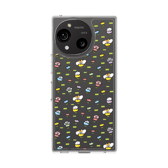 Slim Protection Case［ Mokmokchan - Flower - All-over Pattern ］
