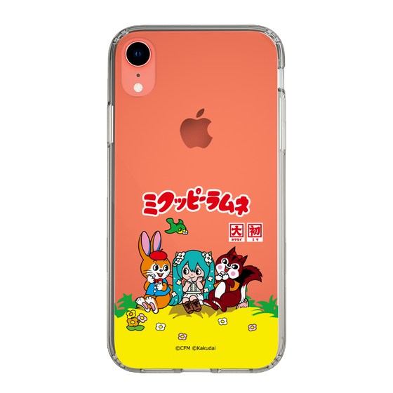 Slim Protection Case［ Hatsune Miku × Kuppy Ramune – Package – Clear ］