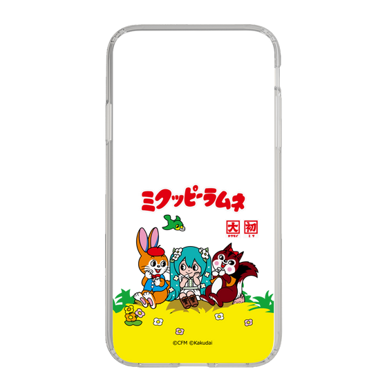 Slim Protection Case［ Hatsune Miku × Kuppy Ramune – Package – Clear ］