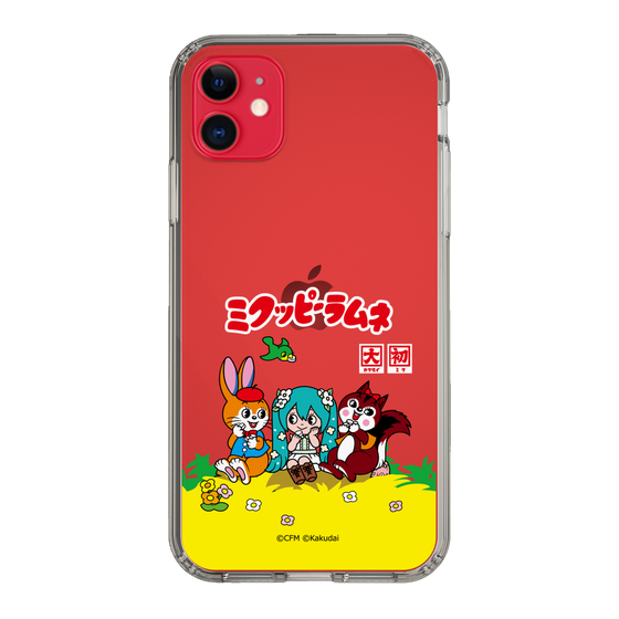 Slim Protection Case［ Hatsune Miku × Kuppy Ramune – Package – Clear ］