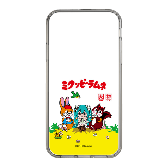 Slim Protection Case［ Hatsune Miku × Kuppy Ramune – Package – Clear ］