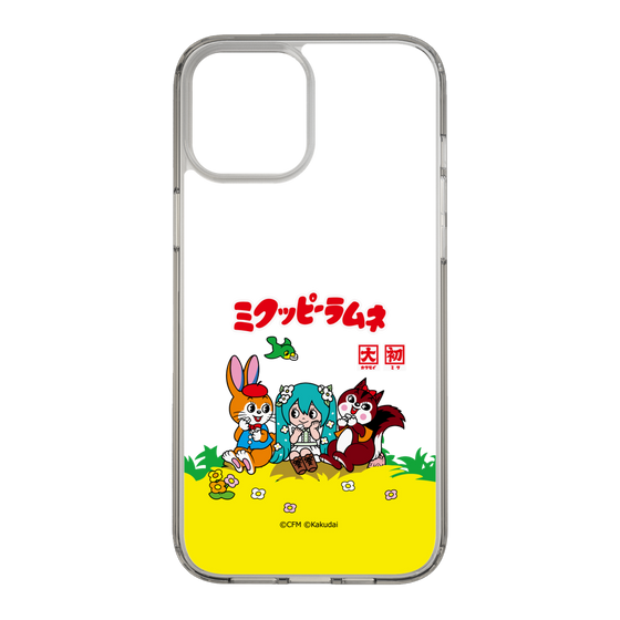 Slim Protection Case［ Hatsune Miku × Kuppy Ramune – Package – Clear ］
