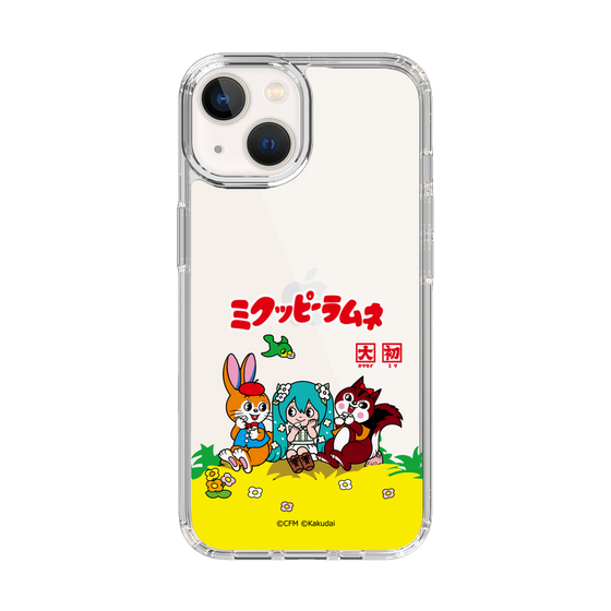Slim Protection Case［ Hatsune Miku × Kuppy Ramune – Package – Clear ］