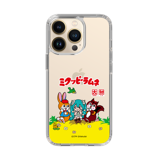 Slim Protection Case［ Hatsune Miku × Kuppy Ramune – Package – Clear ］