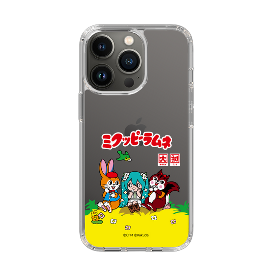 Slim Protection Case［ Hatsune Miku × Kuppy Ramune – Package – Clear ］