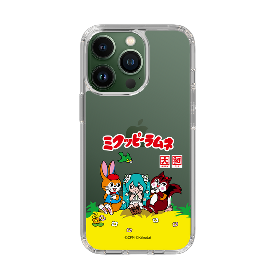 Slim Protection Case［ Hatsune Miku × Kuppy Ramune – Package – Clear ］