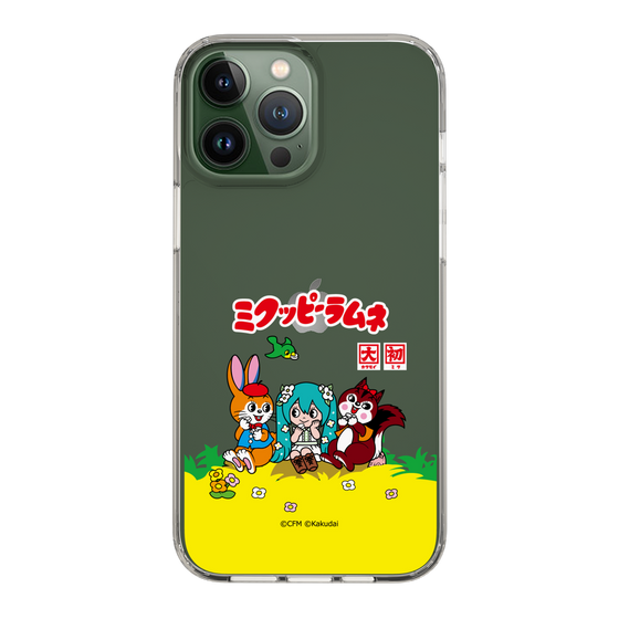 Slim Protection Case［ Hatsune Miku × Kuppy Ramune – Package – Clear ］