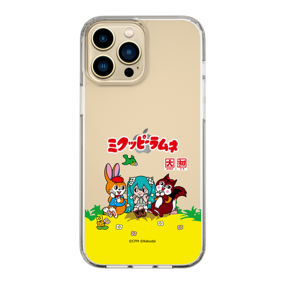 Slim Protection Case［ Hatsune Miku × Kuppy Ramune – Package – Clear ］