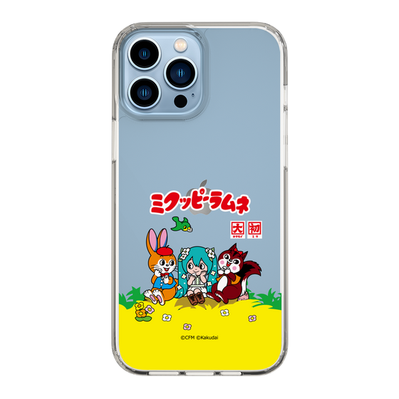 Slim Protection Case［ Hatsune Miku × Kuppy Ramune – Package – Clear ］