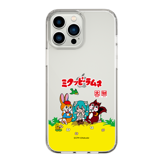 Slim Protection Case［ Hatsune Miku × Kuppy Ramune – Package – Clear ］