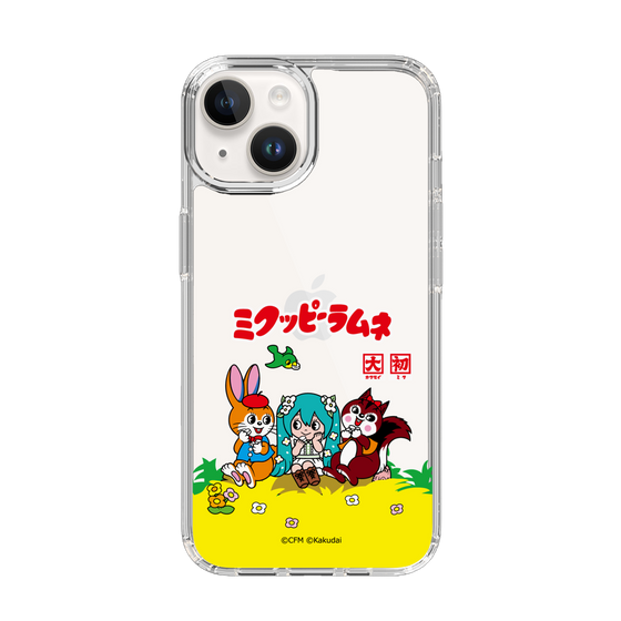Slim Protection Case［ Hatsune Miku × Kuppy Ramune – Package – Clear ］