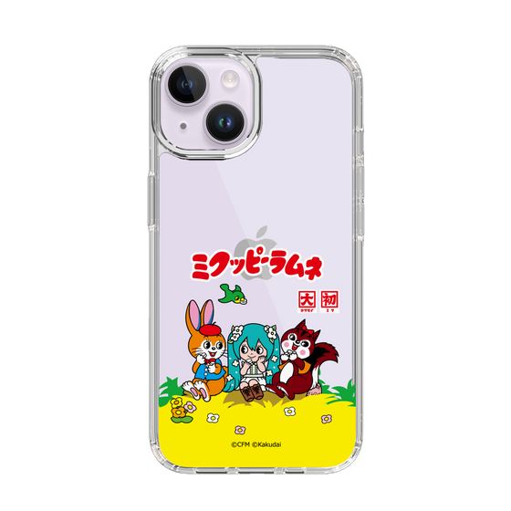 Slim Protection Case［ Hatsune Miku × Kuppy Ramune – Package – Clear ］