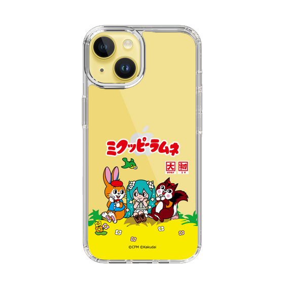 Slim Protection Case［ Hatsune Miku × Kuppy Ramune – Package – Clear ］