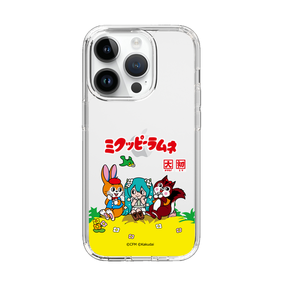 Slim Protection Case［ Hatsune Miku × Kuppy Ramune – Package – Clear ］