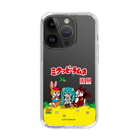 Slim Protection Case［ Hatsune Miku × Kuppy Ramune – Package – Clear ］