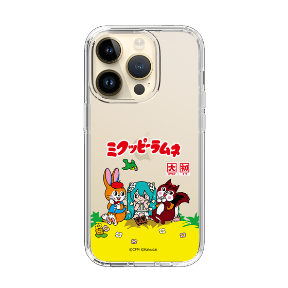 Slim Protection Case［ Hatsune Miku × Kuppy Ramune – Package – Clear ］