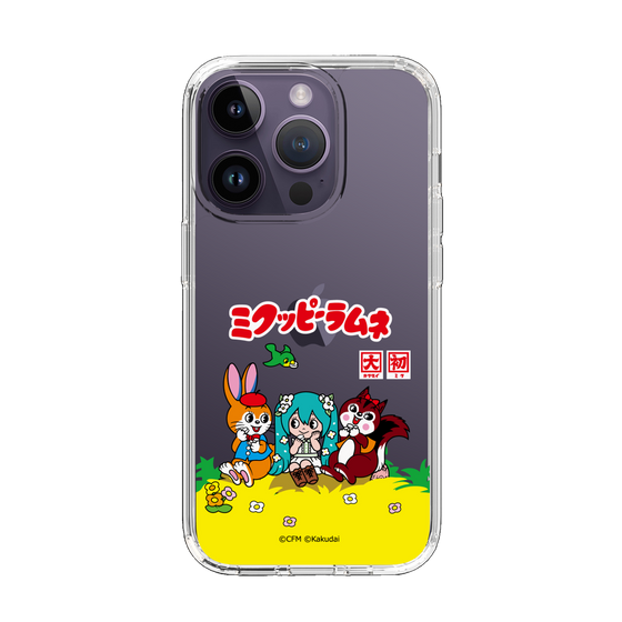 Slim Protection Case［ Hatsune Miku × Kuppy Ramune – Package – Clear ］