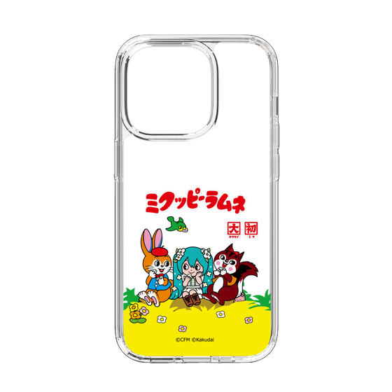 Slim Protection Case［ Hatsune Miku × Kuppy Ramune – Package – Clear ］