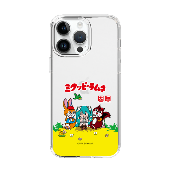 Slim Protection Case［ Hatsune Miku × Kuppy Ramune – Package – Clear ］
