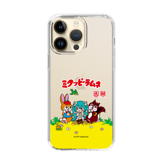 Slim Protection Case［ Hatsune Miku × Kuppy Ramune – Package – Clear ］