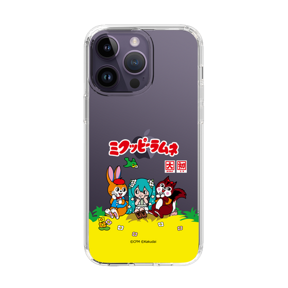 Slim Protection Case［ Hatsune Miku × Kuppy Ramune – Package – Clear ］