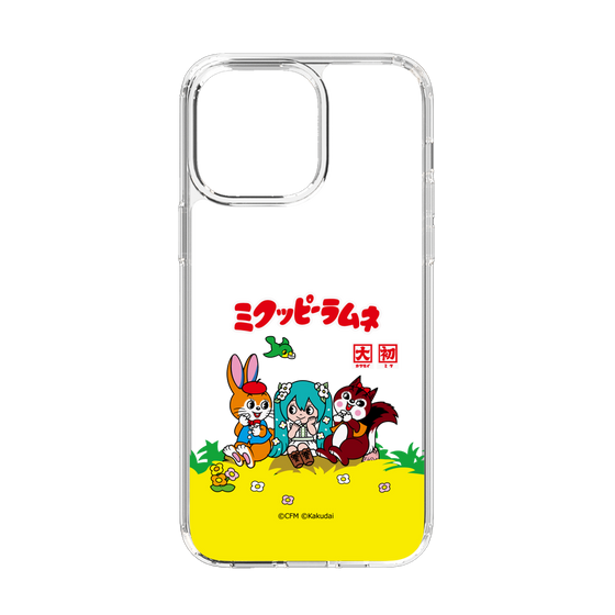 Slim Protection Case［ Hatsune Miku × Kuppy Ramune – Package – Clear ］