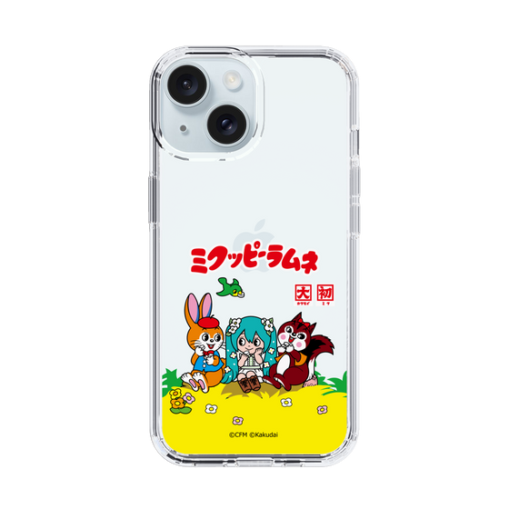 Slim Protection Case［ Hatsune Miku × Kuppy Ramune – Package – Clear ］
