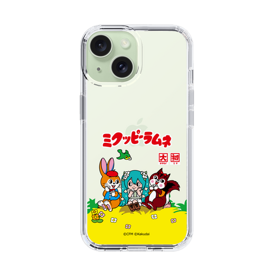 Slim Protection Case［ Hatsune Miku × Kuppy Ramune – Package – Clear ］